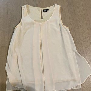 light pink chiffon top (multiple layers)